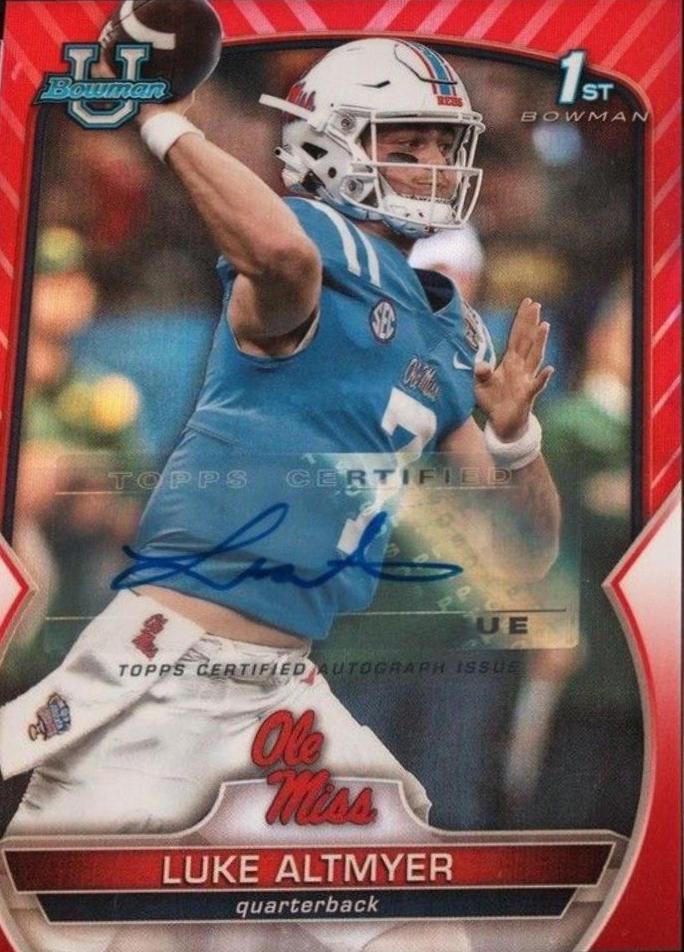 Luke Altmyer [Autograph Red] #43