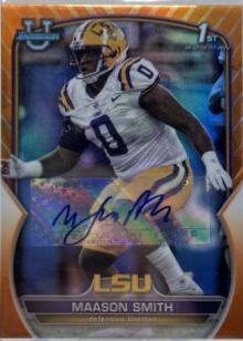Maason Smith [Autograph Orange] #9