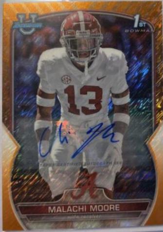 Malachi Moore [Autograph Orange] #74