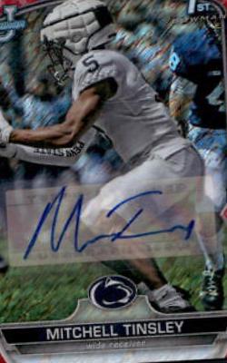 Mitchell Tinsley [Autograph Red Shimmer] #72