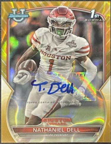 Nathaniel Dell [Autograph Gold] #49