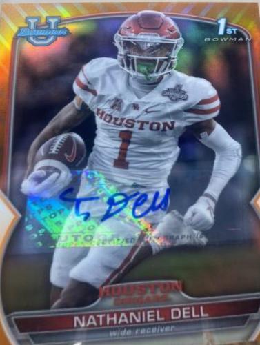 Nathaniel Dell [Autograph Orange] #49