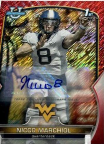 Nicco Marchiol [Autograph Red Shimmer] #77