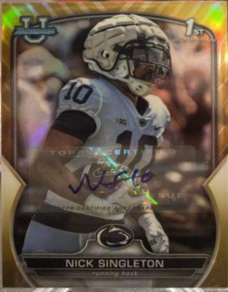 Nick Singleton [Autograph Gold Lava] #87