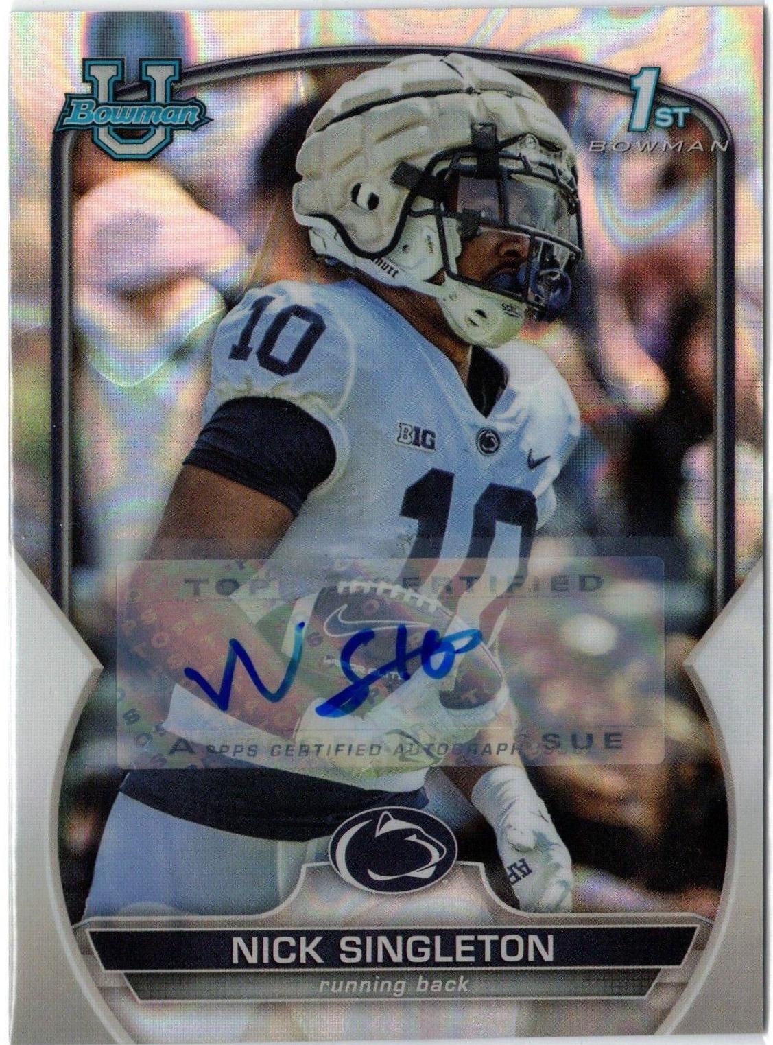Nick Singleton [Autograph Lava] #87