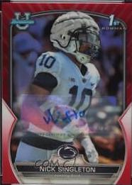 Nick Singleton [Autograph Red] #87
