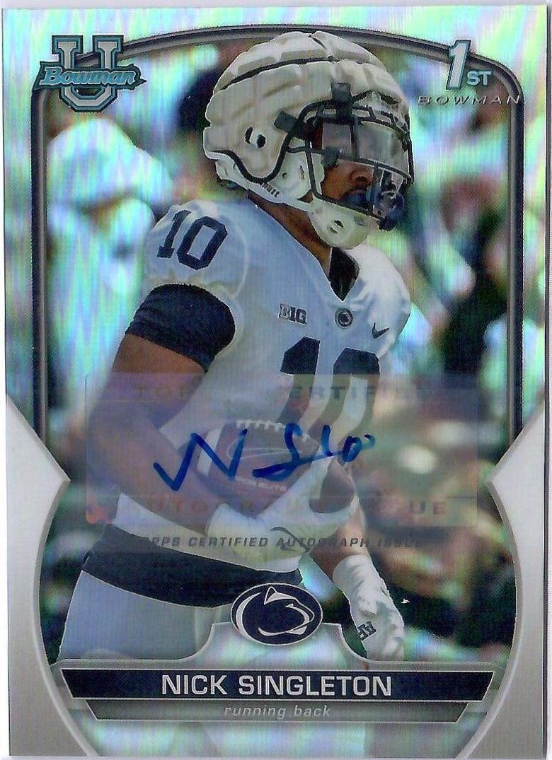 Nick Singleton [Autograph Refractor] #87