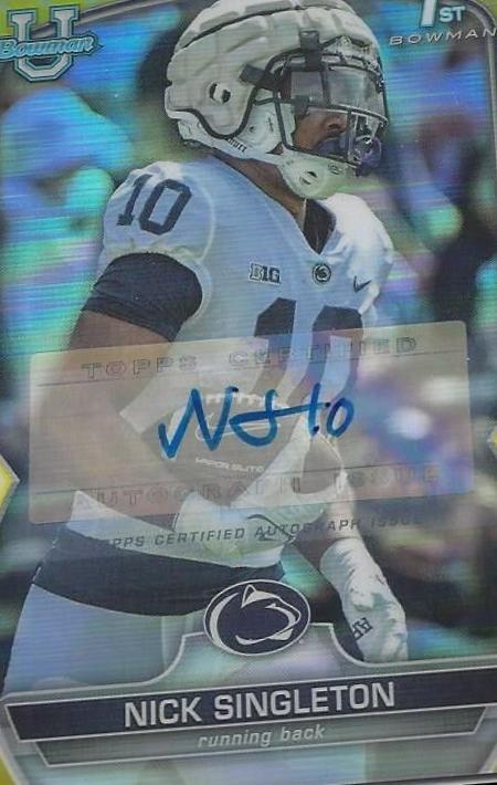 Nick Singleton [Autograph Yellow] #87