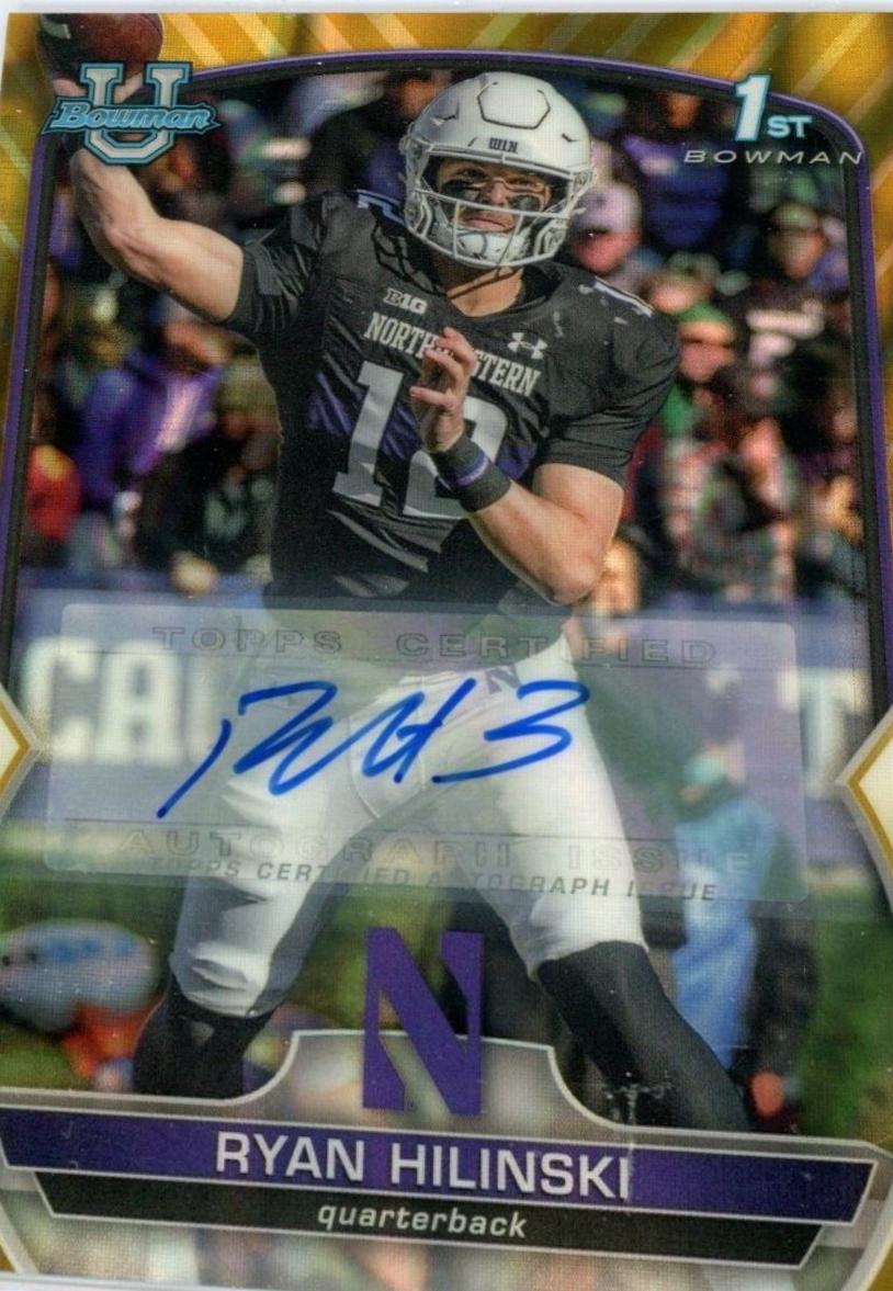 Ryan Hilinski [Autograph Gold Lava] #66