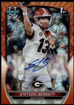 Stetson Bennett [Autograph Orange Shimmer] #39