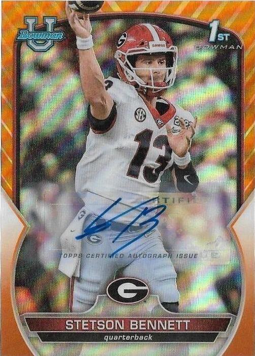 Stetson Bennett [Autograph Orange] #39