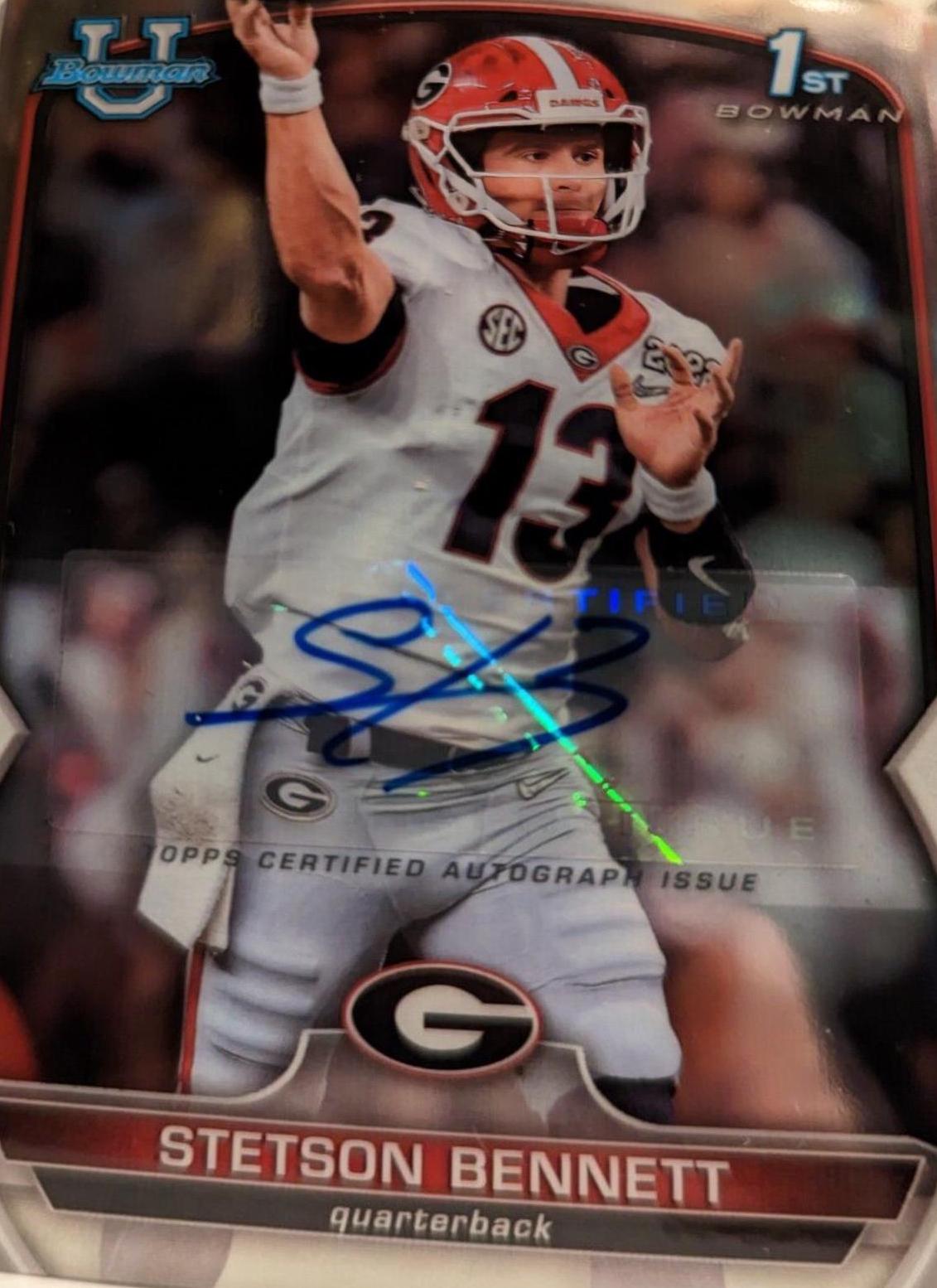 Stetson Bennett [Autograph] #39