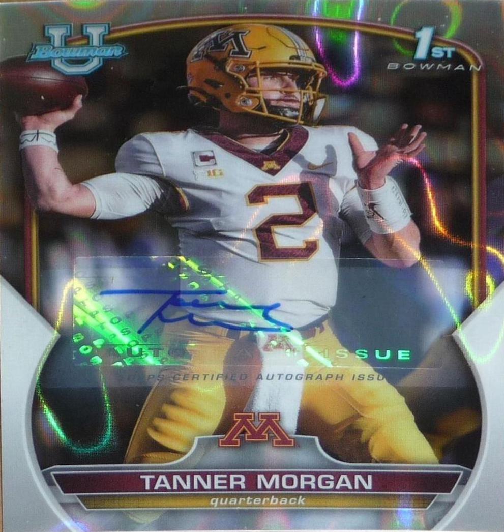 Tanner Morgan [Autograph Lava] #11
