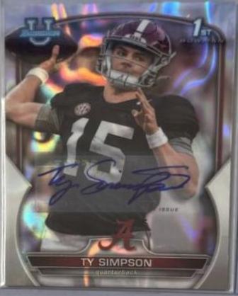 Ty Simpson [Autograph Lava] #80