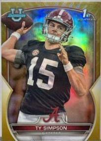 Ty Simpson [Gold] #80