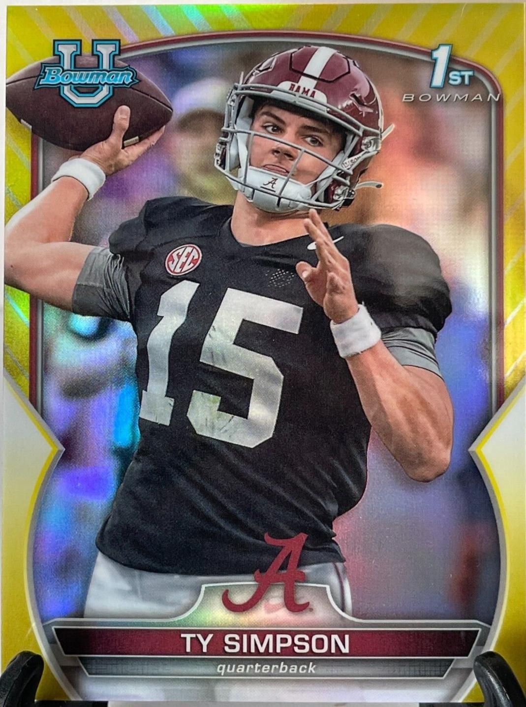 Ty Simpson [Yellow] #80