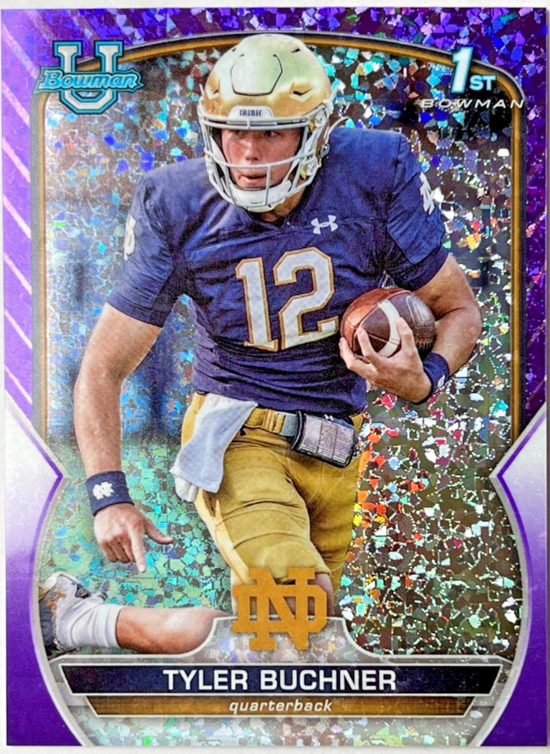 Tyler Buchner [Purple Mini Diamond] #24