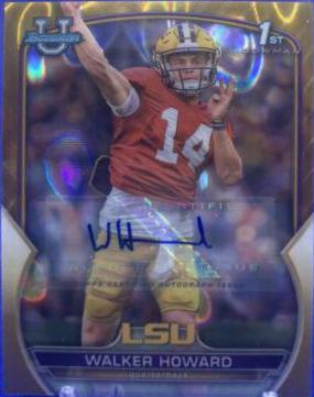Walker Howard [Autograph Gold] #92