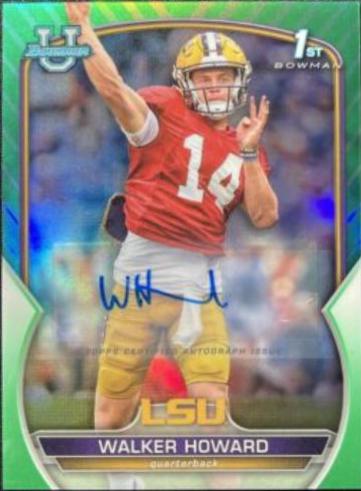 Walker Howard [Autograph Green] #92