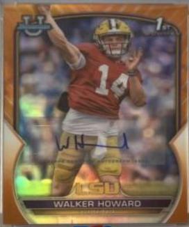 Walker Howard [Autograph Orange] #92