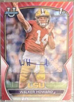 Walker Howard [Autograph Red] #92