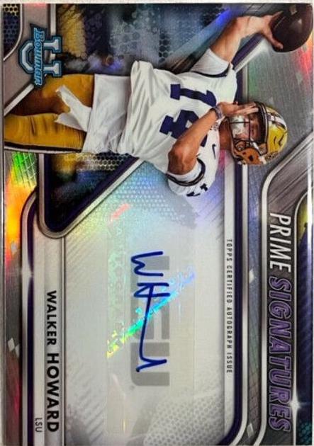 Walker Howard [Autograph Yellow] #92