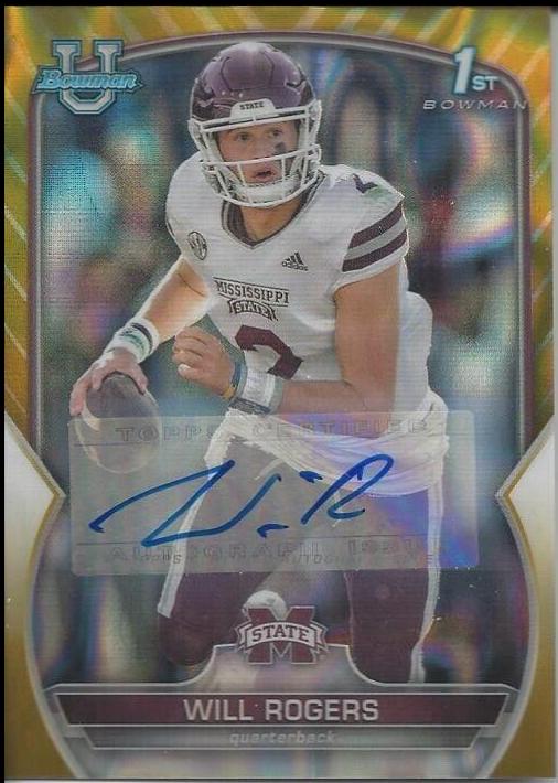 Will Rogers [Autograph Gold Lava] #46