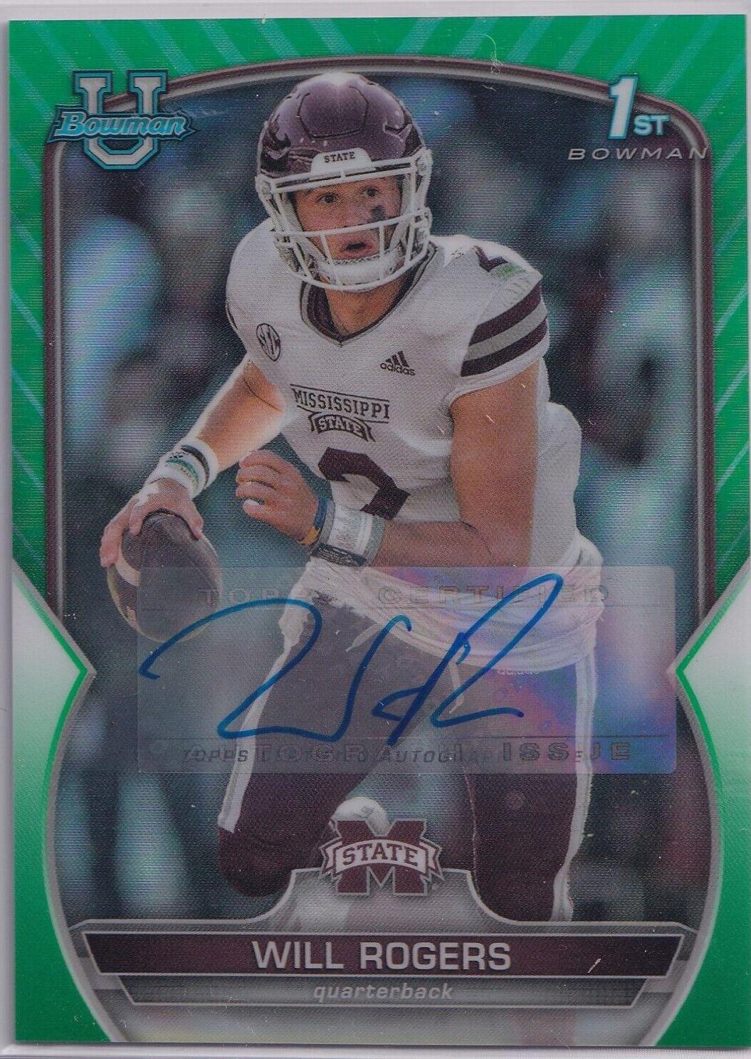 Will Rogers [Autograph Green] #46