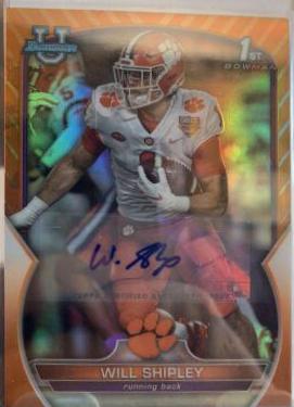 Will Shipley [Autograph Orange] #73