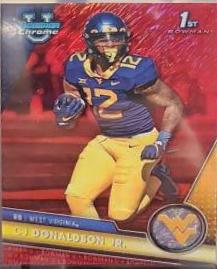 CJ Donaldson Jr. [Autograph Red Shimmer] #156