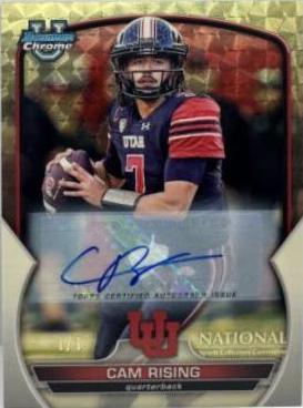 Cam Rising [Autograph Superfractor] #198