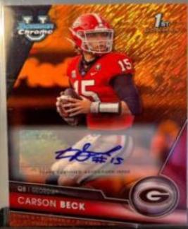 Carson Beck [Autograph Orange] #44
