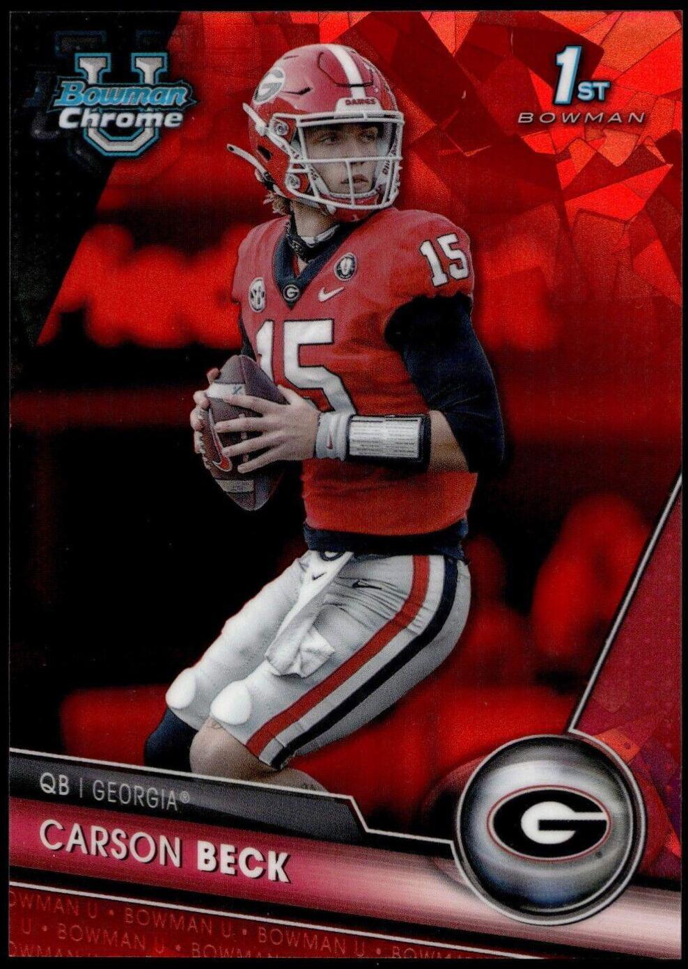 Carson Beck [Sapphire Red] #44