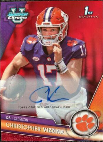 Christopher Vizzina [Autograph Red] #15