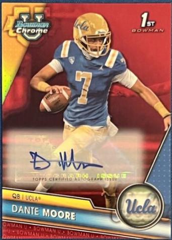 Dante Moore [Autograph Red] #133