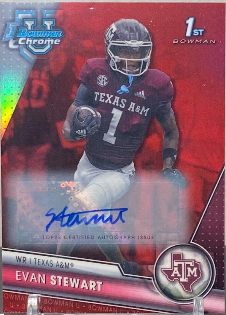 Evan Stewart [Autograph Red] #144