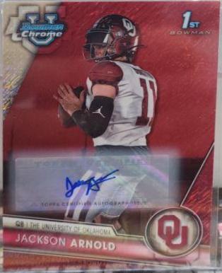 Jackson Arnold [Autograph Red Shimmer] #102