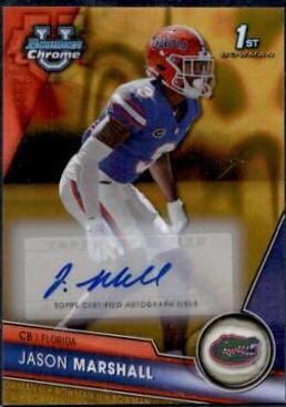 Jason Marshall [Autograph Gold Lava] #18