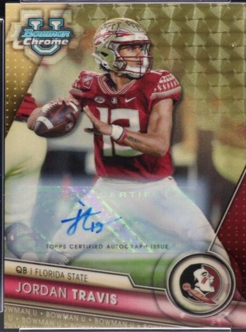 Jordan Travis [Autograph Superfractor] #66