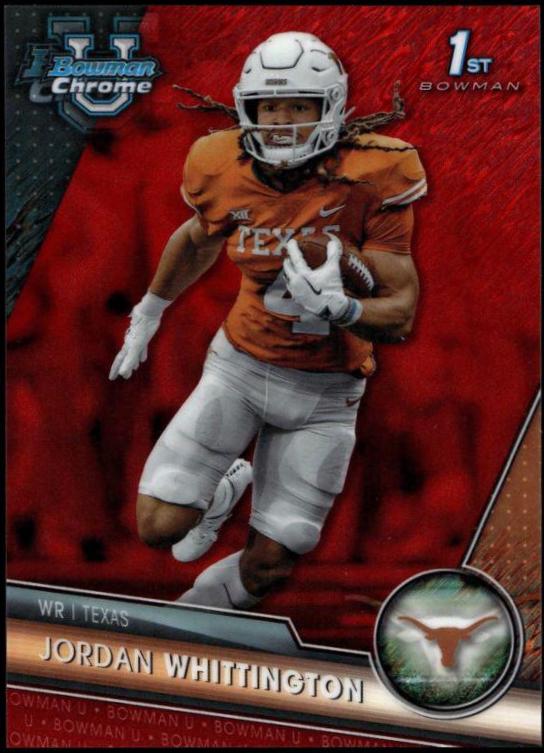 Jordan Whittington [Autograph Red Shimmer] #192