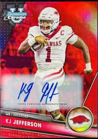 KJ Jefferson [Autograph Red] #97