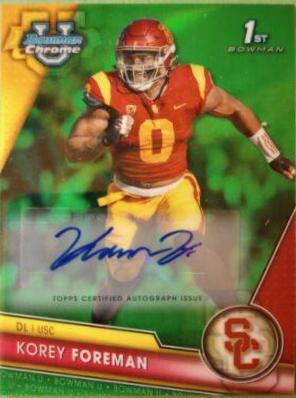 Korey Foreman [Autograph Green] #190