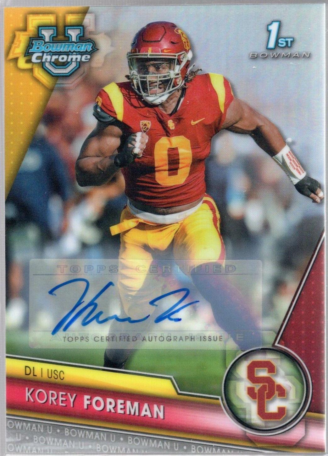 Korey Foreman [Autograph Refractor] #190