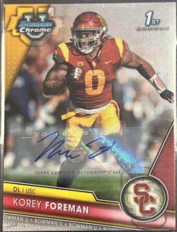 Korey Foreman [Autograph] #190