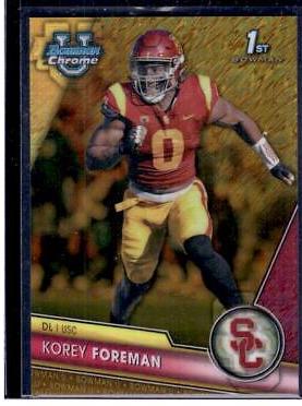 Korey Foreman [Gold Shimmer] #190