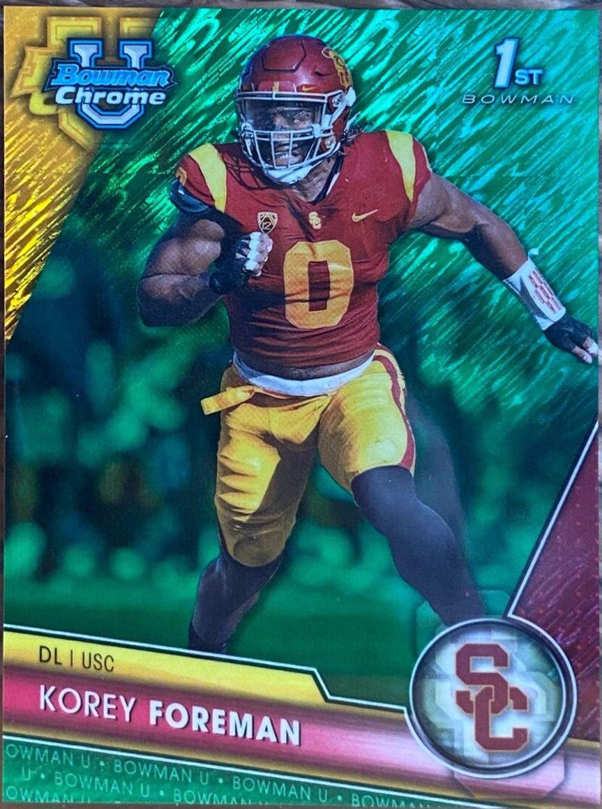 Korey Foreman [Green Shimmer] #190