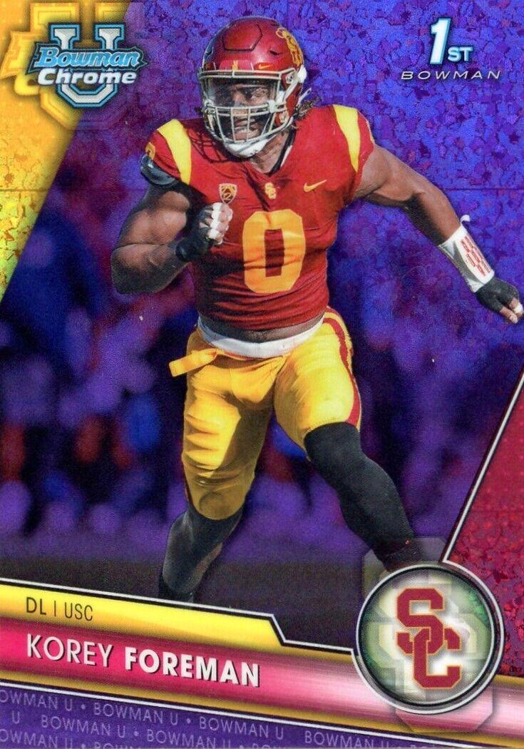Korey Foreman [Purple Mini Diamond] #190