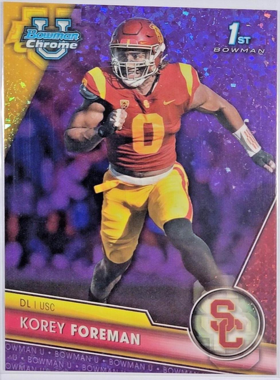Korey Foreman [Purple Shimmer] #190