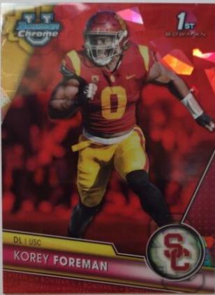 Korey Foreman [Sapphire Red] #190
