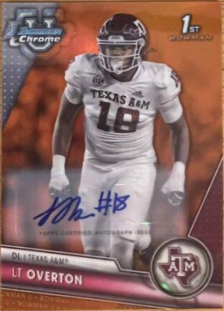 LT Overton [Autograph Orange] #139